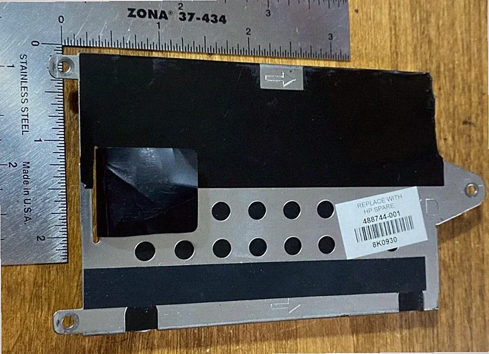 2.5" Hard Drive Mount For HP Laptop 488744-001 8k0930