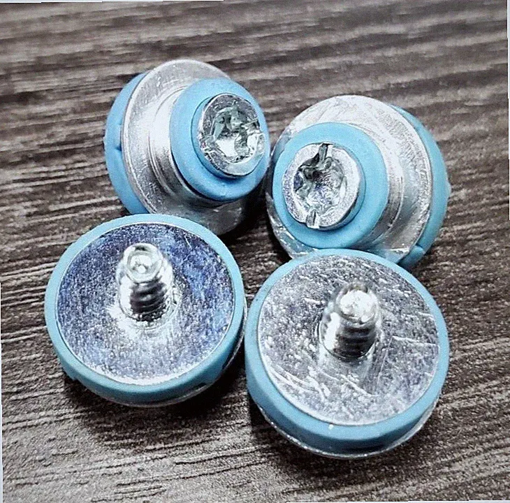 4x HP 3.5" Hard Drive Mounting Screws | Silver