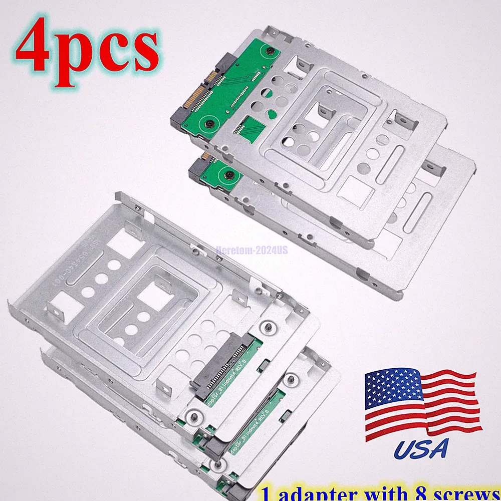 654540-001 2.5" to 3.5" Hard Drive Tray Caddy Adapter for Apple Mac Pro Macpro