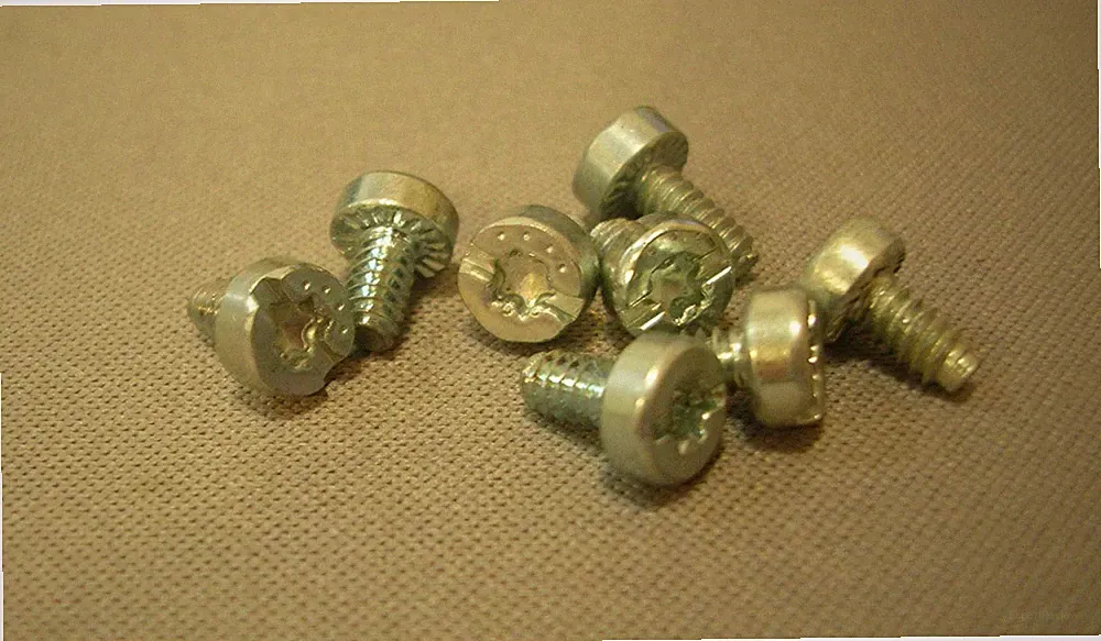 8 X Compaq HP Dell HDD Hard Drive Sliding Rail Mounting Screws 6-32