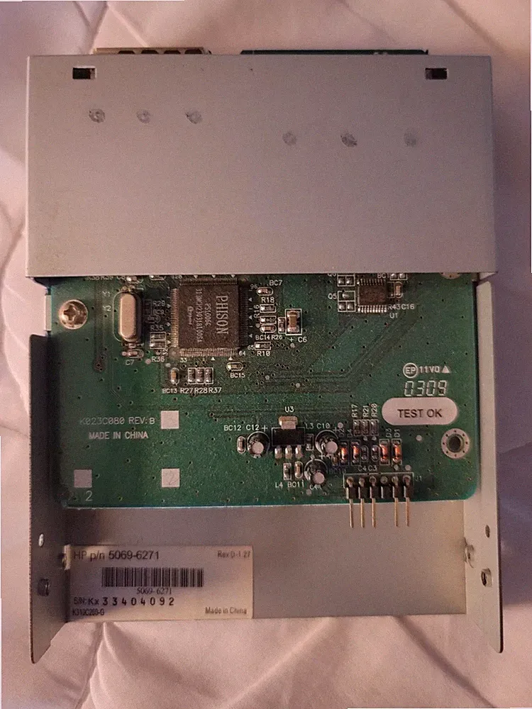 HP Printer Memory Card Reader P/N 5069 - 6271 REV. D-1.27
