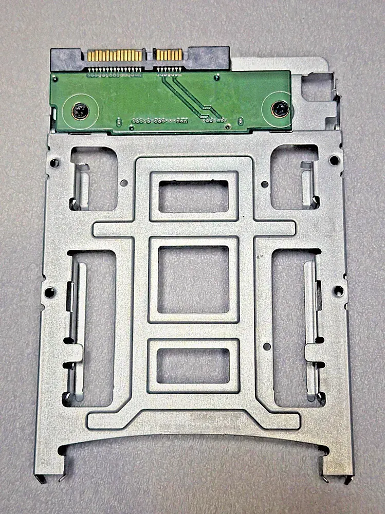 HP Z440 Z620 Z820 2.5" to 3.5" Hard Drive Adapter Caddy Tray &Rail 668261-002