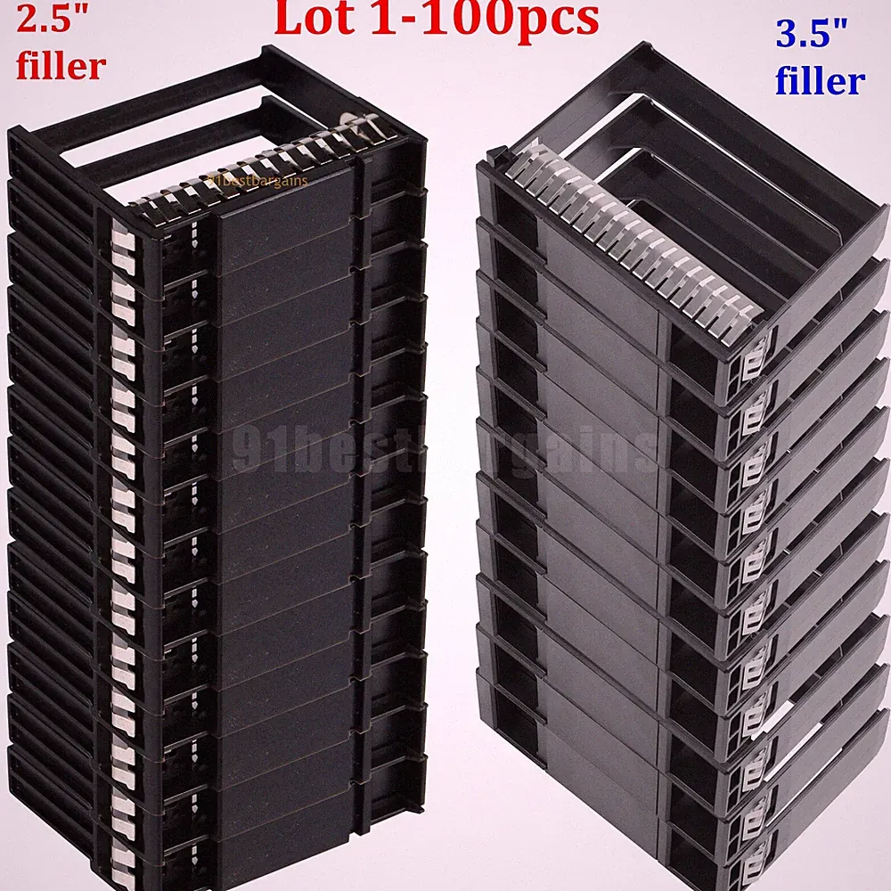 Lot 2.5 3.5 Hard Drive Blank Caddy Filler for HP DL360 DL380 G8 G9 652994 652991