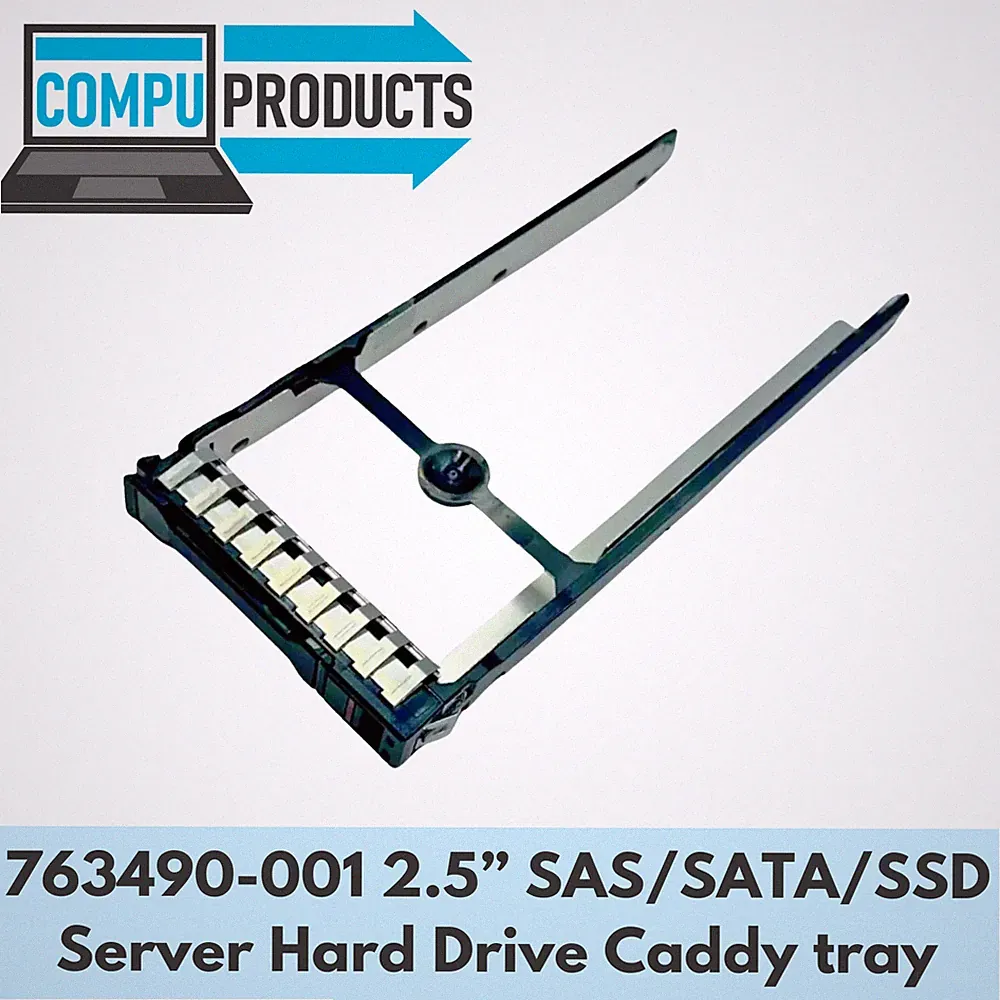 Lot 3 HP 763490-001 2.5” SAS/SATA/SSD Server Hard Drive Caddy tray HPE storeserv