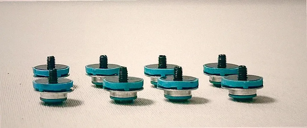 Lot of 8 HP Blue 2.5" Hard Drive Mounting Screws USDT USFF Desktop Mini Small